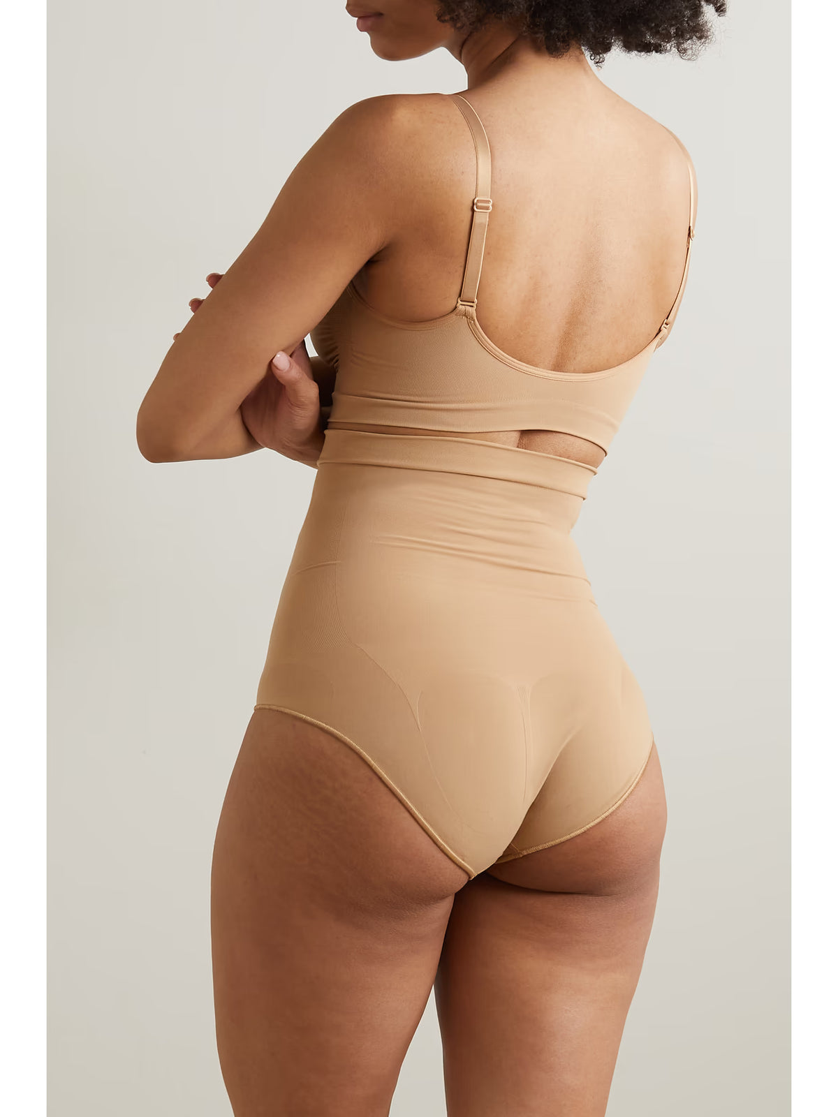 SKIMS - Seamless Sculpt High Waist Brief - Ochre