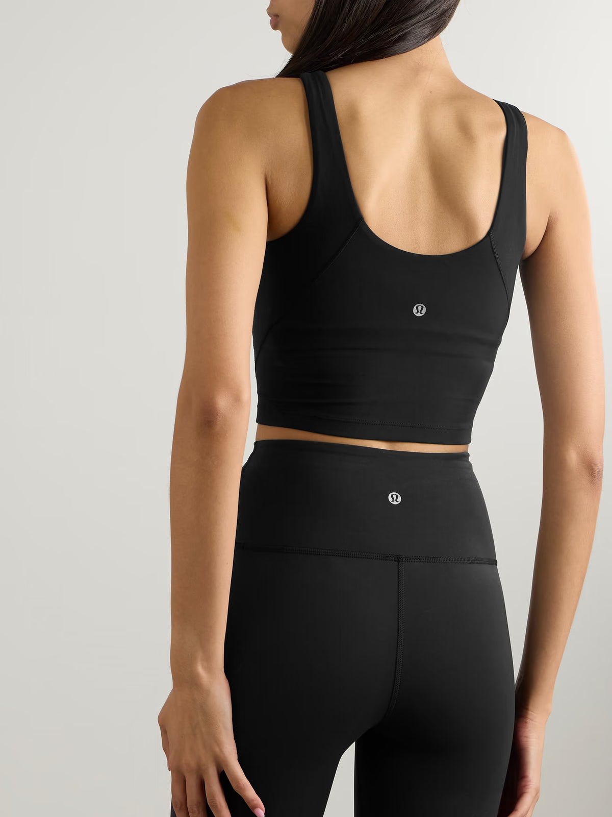 lululemon - Yoga Align C/d Cropped Nulu Tank - Black