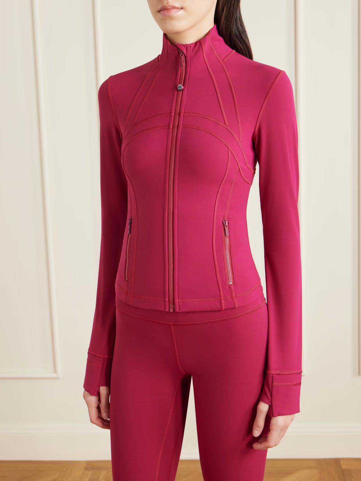 lululemon - Define Cropped Nulu Jacket - Pink