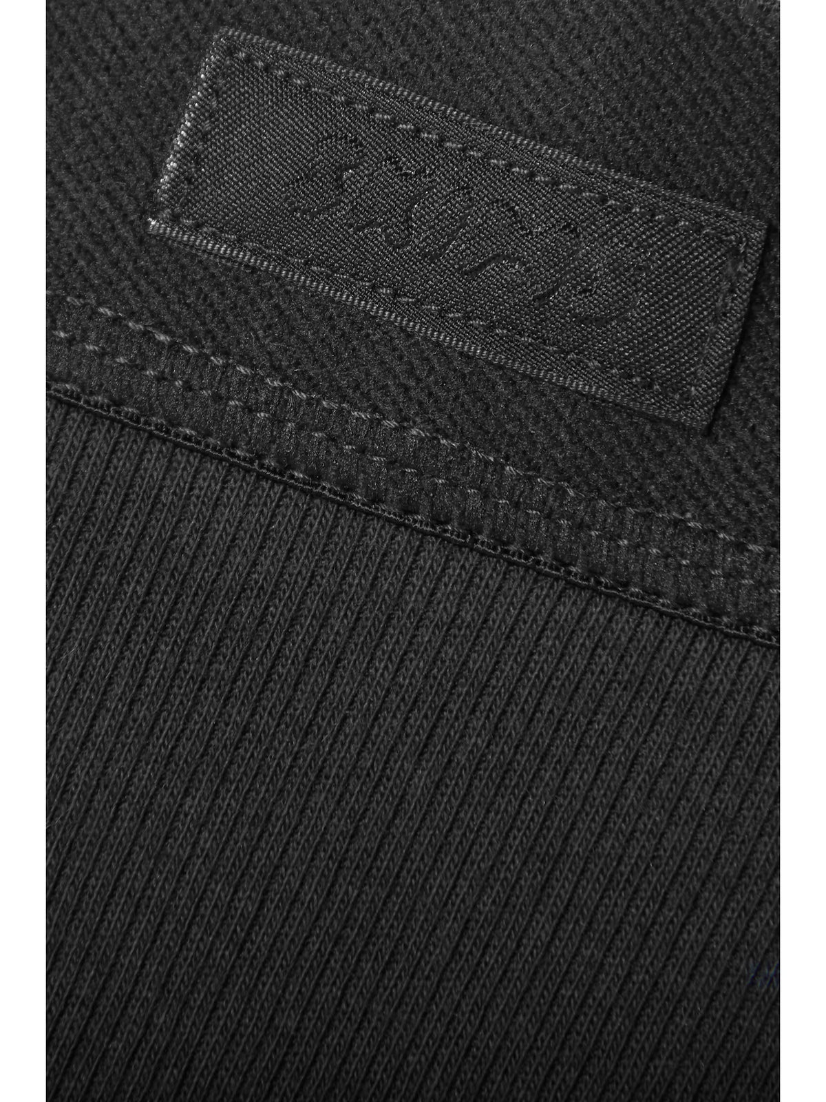 SKIMS - Cotton Collection Ribbed Cotton-blend Jersey Boxer Shorts - Soot