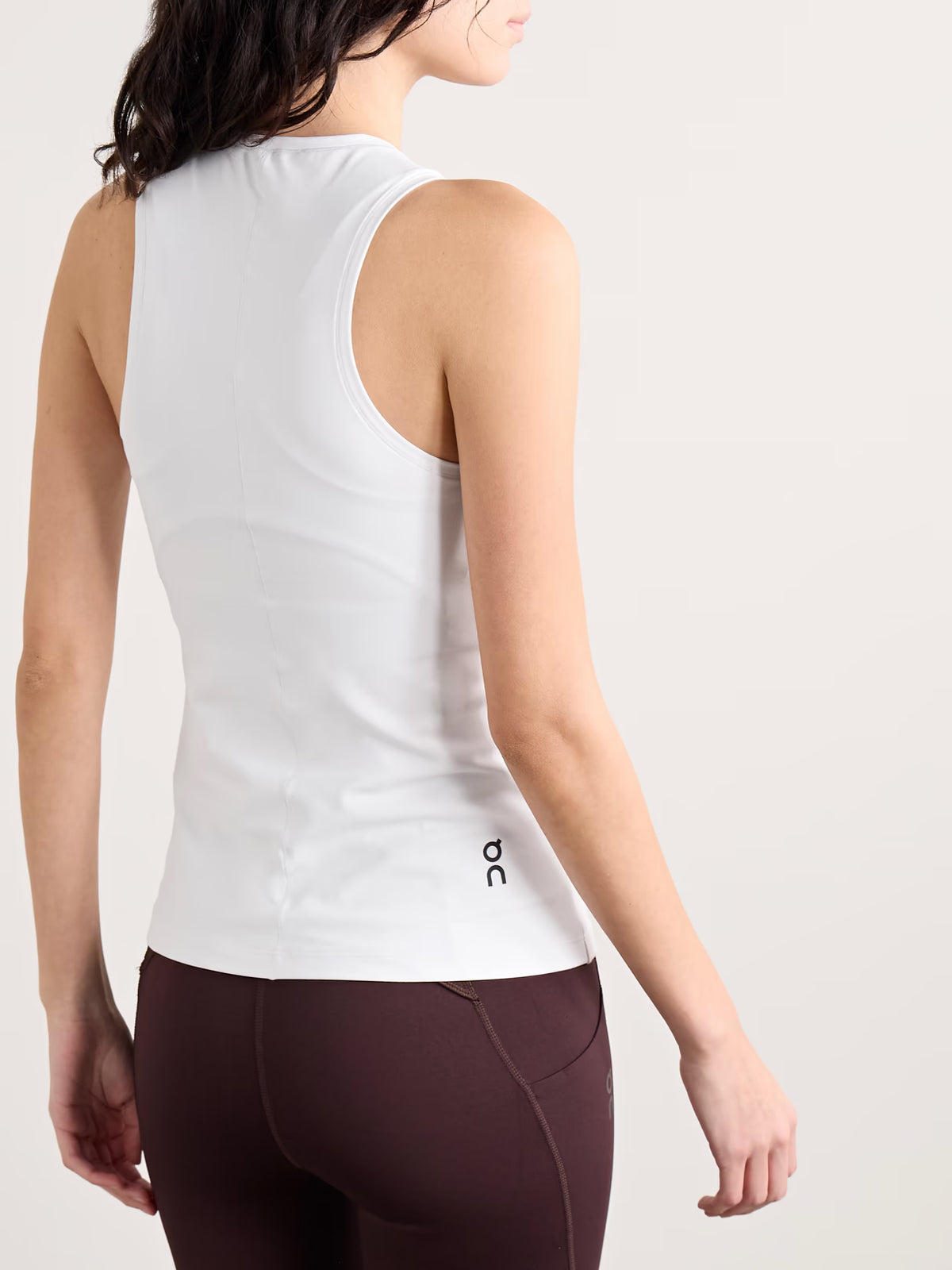 ON - Studio Stretch Recycled-jersey Tank - White