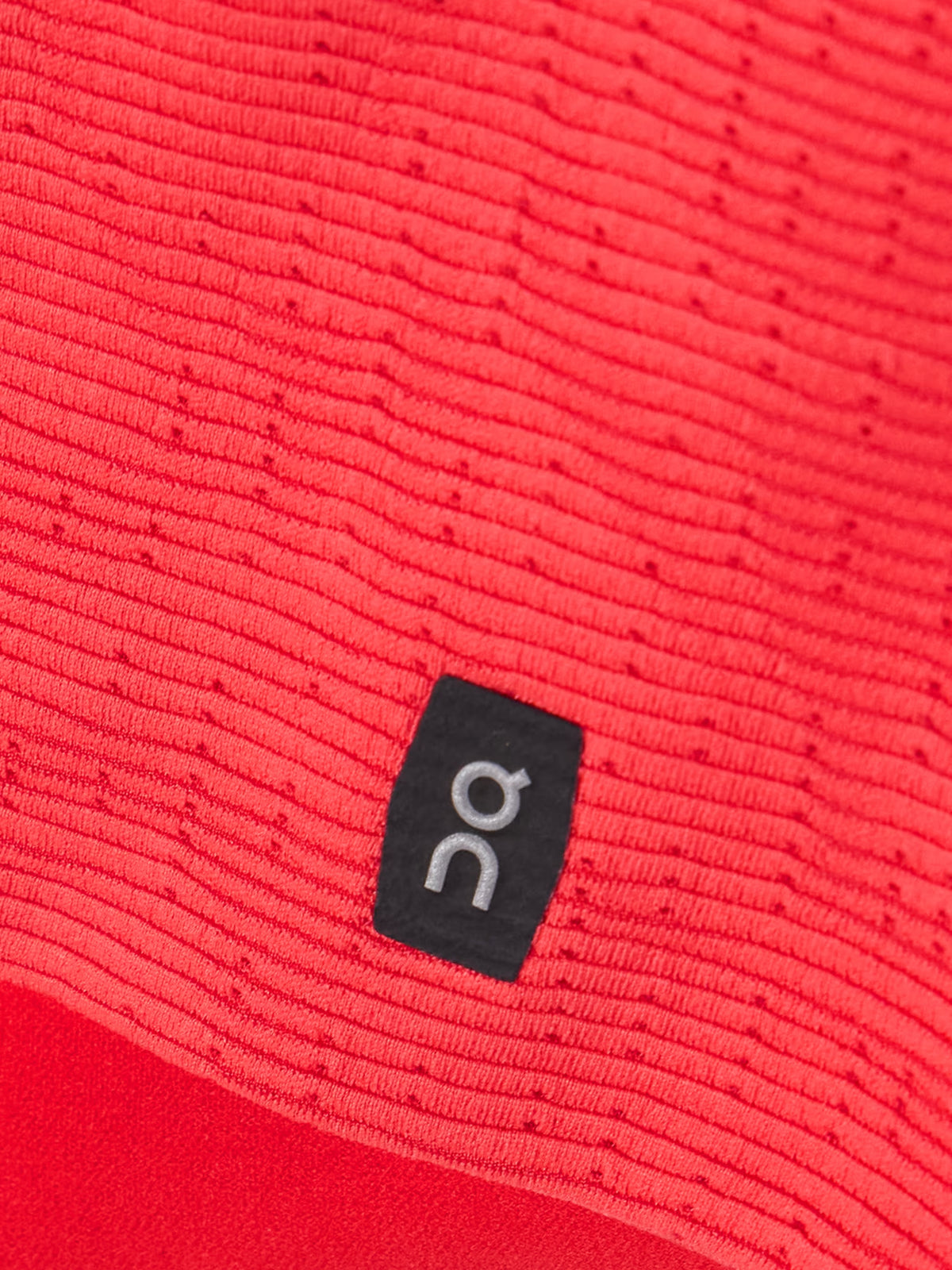 ON - Pace Ribbed Stretch Sports Bra - Red