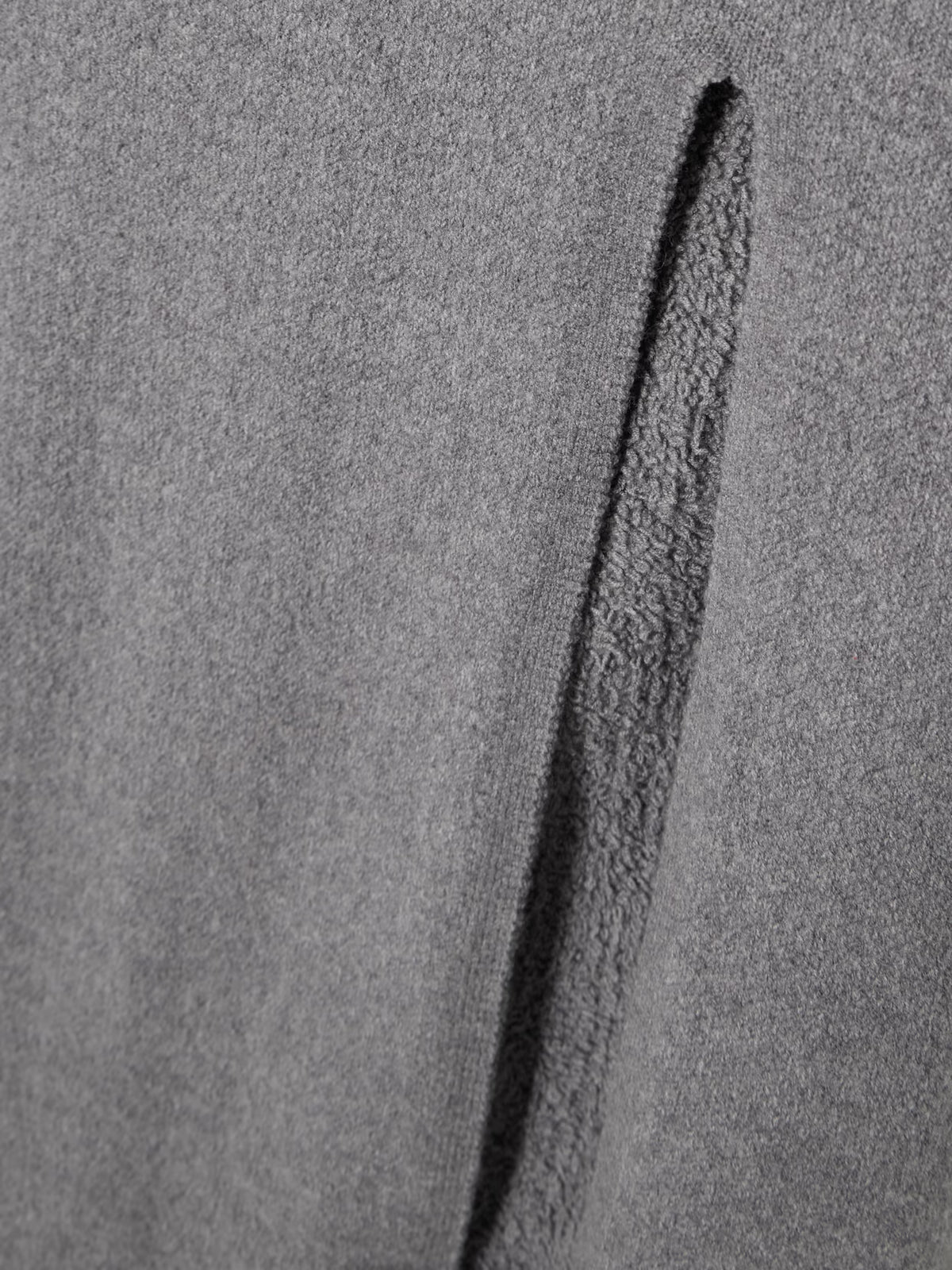 SKIMS - Textured Knit High Slit Long Skirt - Dark Heather Gray