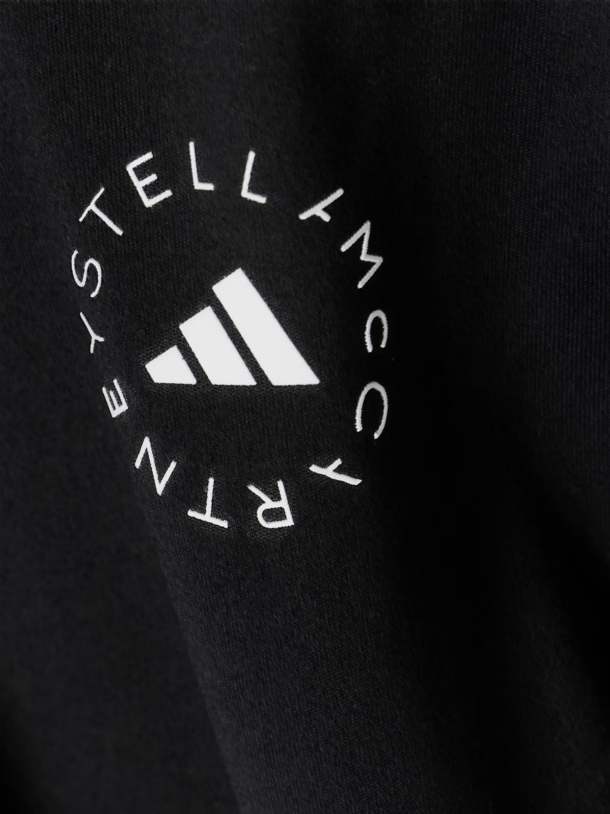 adidas by Stella McCartney - Truestrength Logo-jacquard Recycled Stretch-jersey Leggings - Black