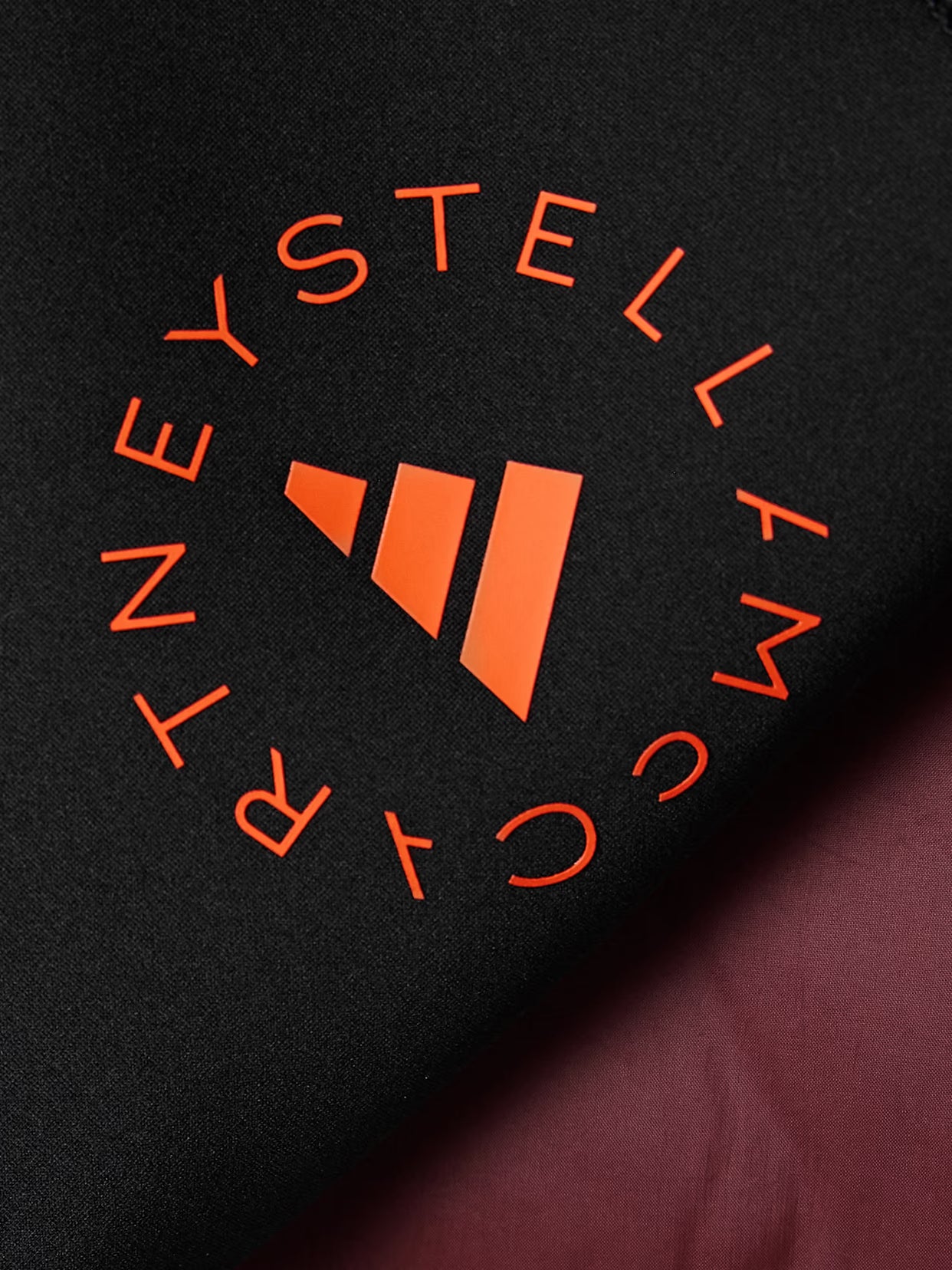 adidas by Stella McCartney - + Terrex Truenature Quilted Recycled-shell And Tech-jersey Jacket - Burgundy