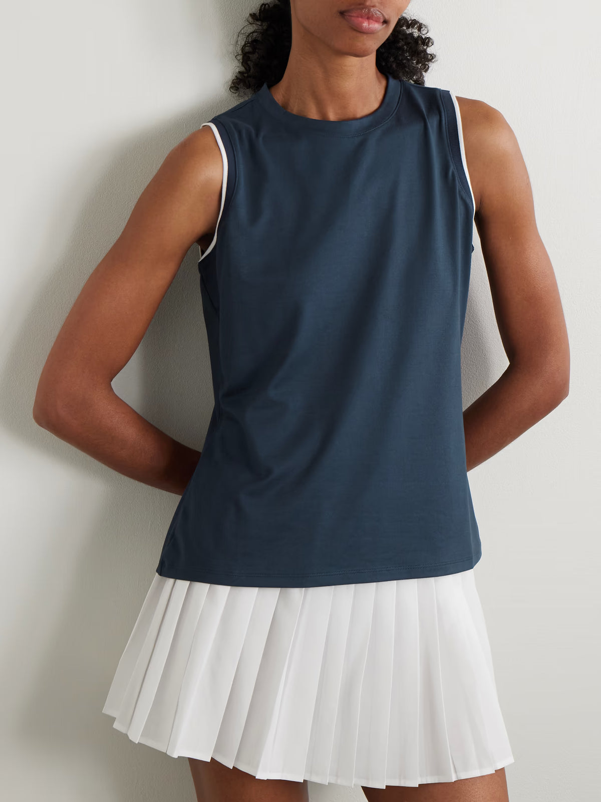 Varley - Arton Stretch-jersey Tank - Blue