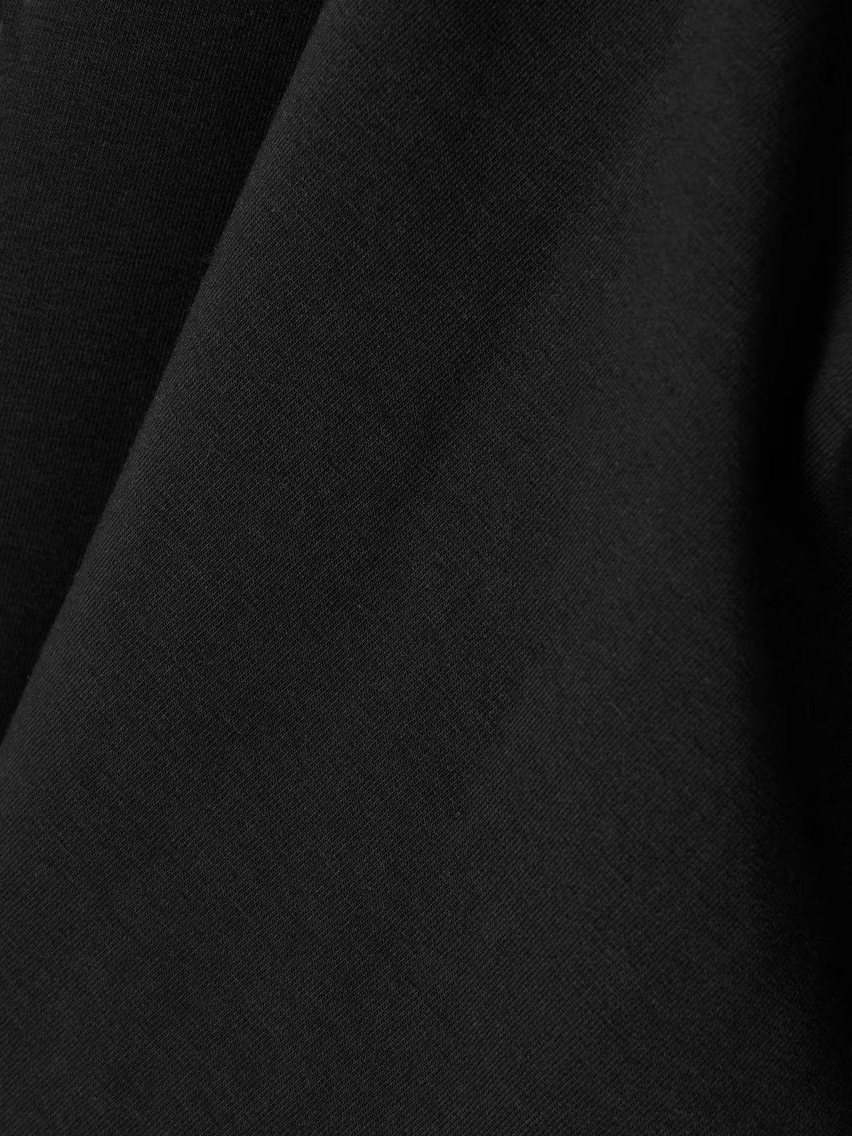 ON - Studio Cropped Jersey Hoodie - Black