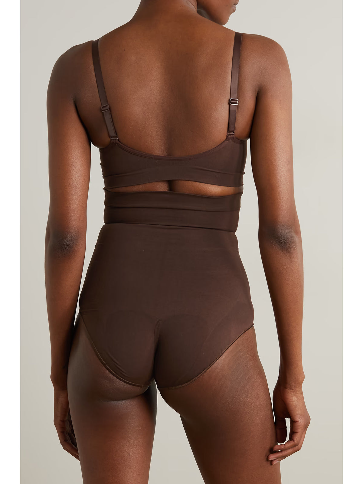 SKIMS - Seamless Sculpt High Waist Brief - Cocoa
