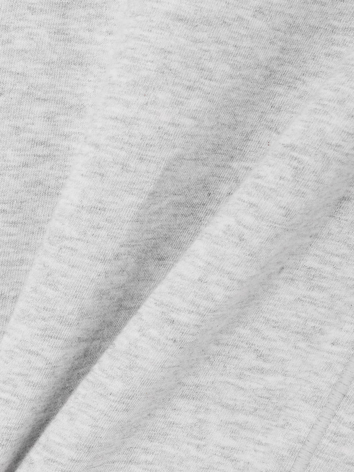 SKIMS - Stretch-cotton Jersey Foldover Pants - Light Heather Grey