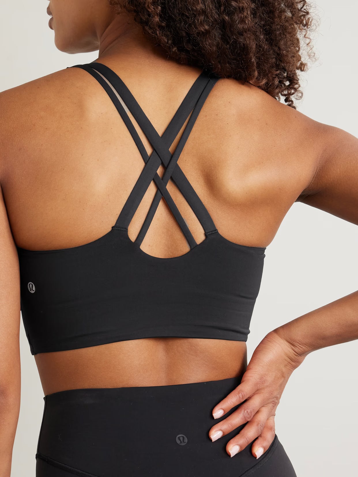 lululemon - Energy Longline Recycled-luxtreme Sports Bra - Black