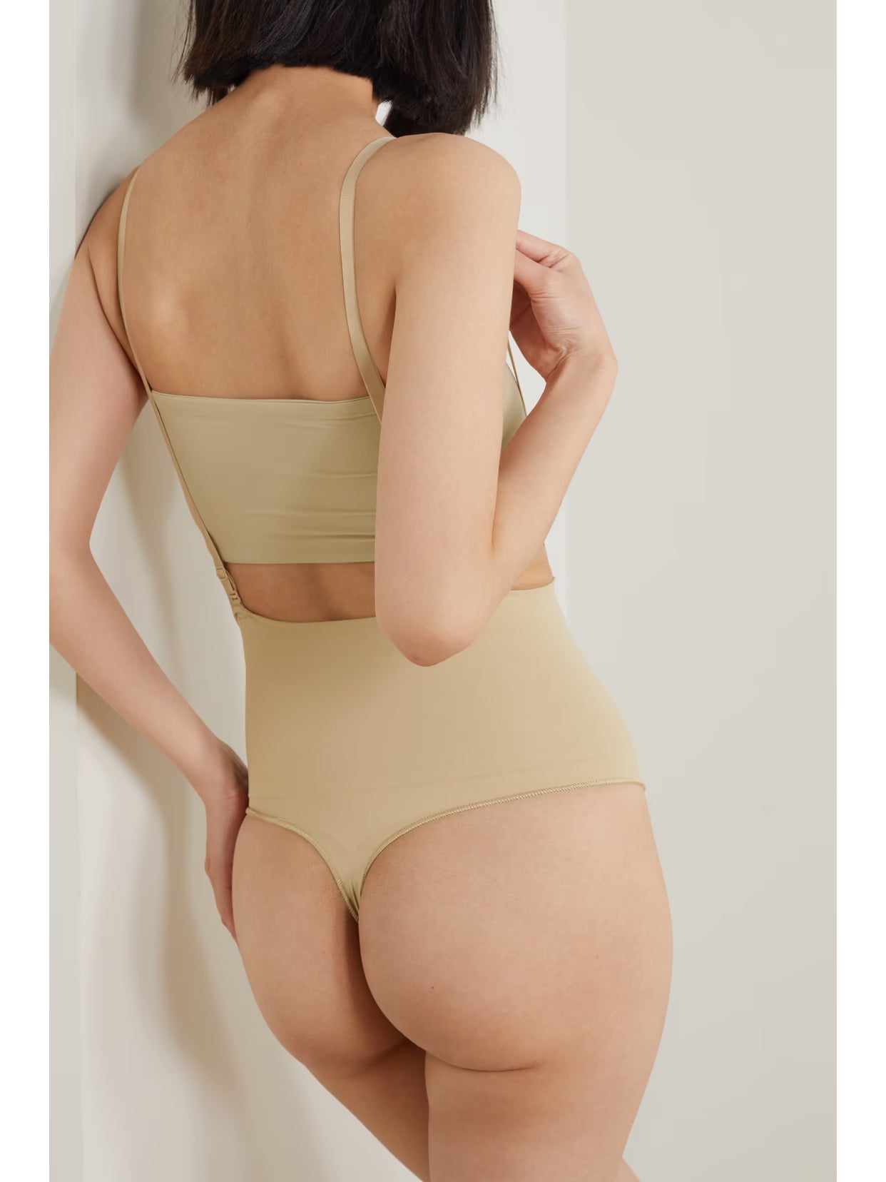 SKIMS - Core Control High Waist Thong - Clay