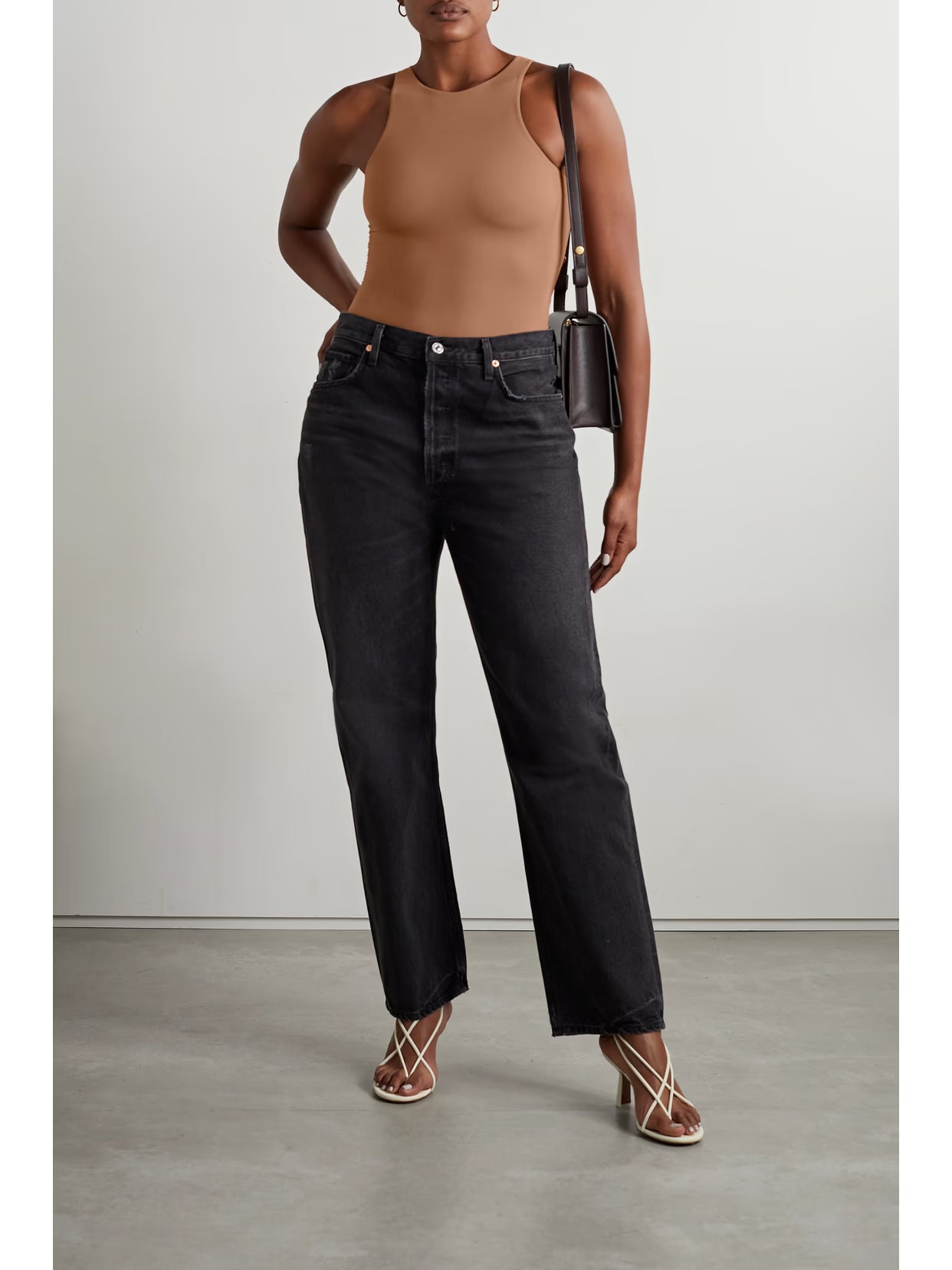 SKIMS - Fits Everybody High Neck Bodysuit - Sienna