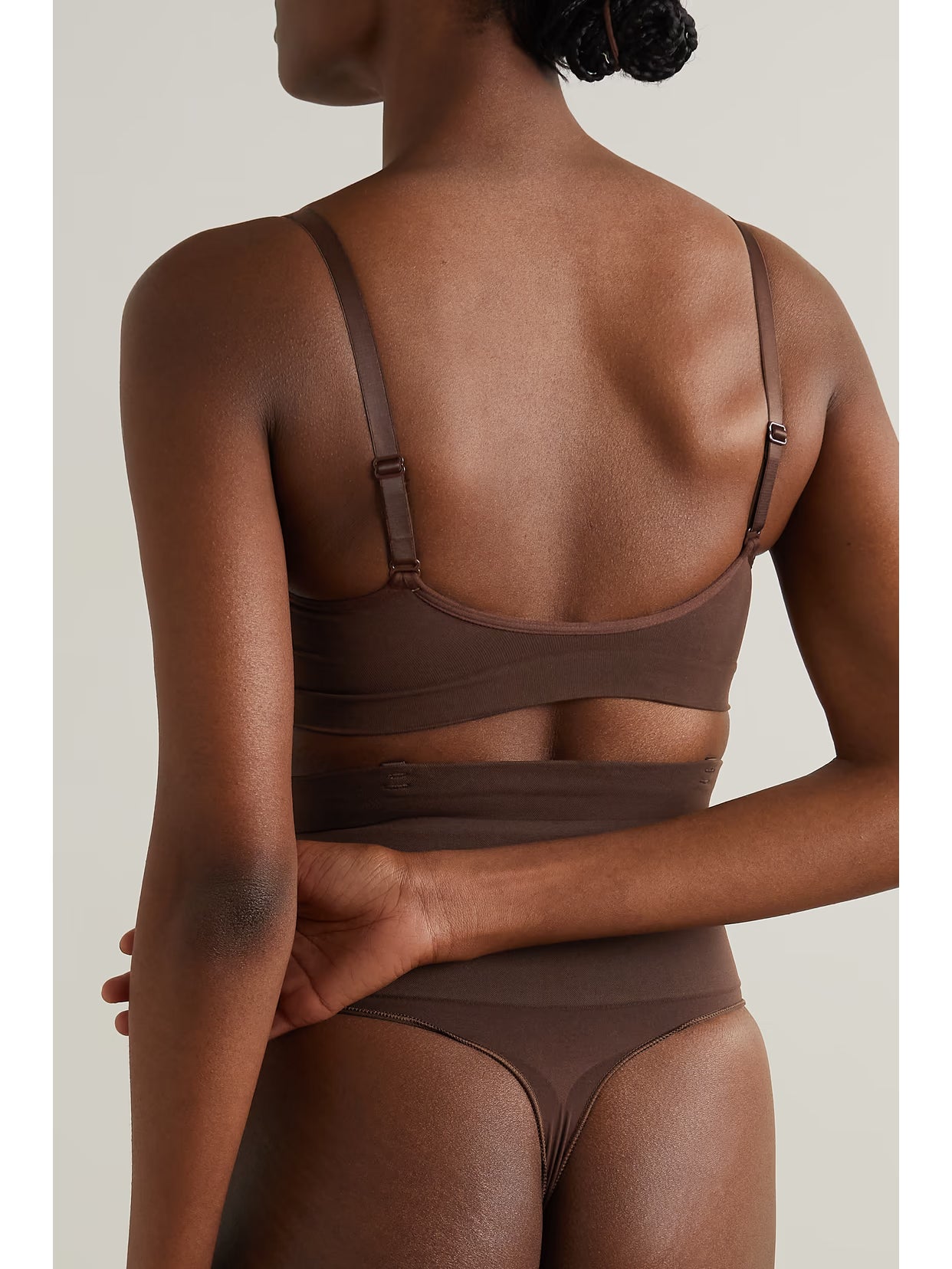 SKIMS - Seamless Sculpt Bralette - Cocoa