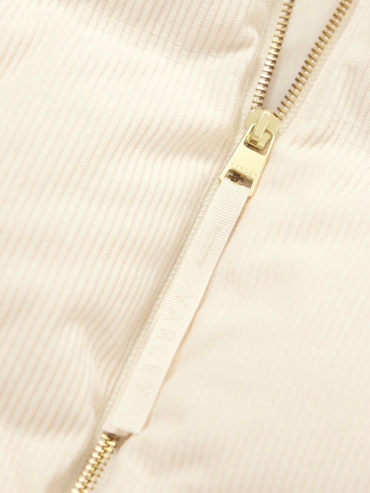 Varley - Brackley Fleece-trimmed Corduroy Jacket - Cream