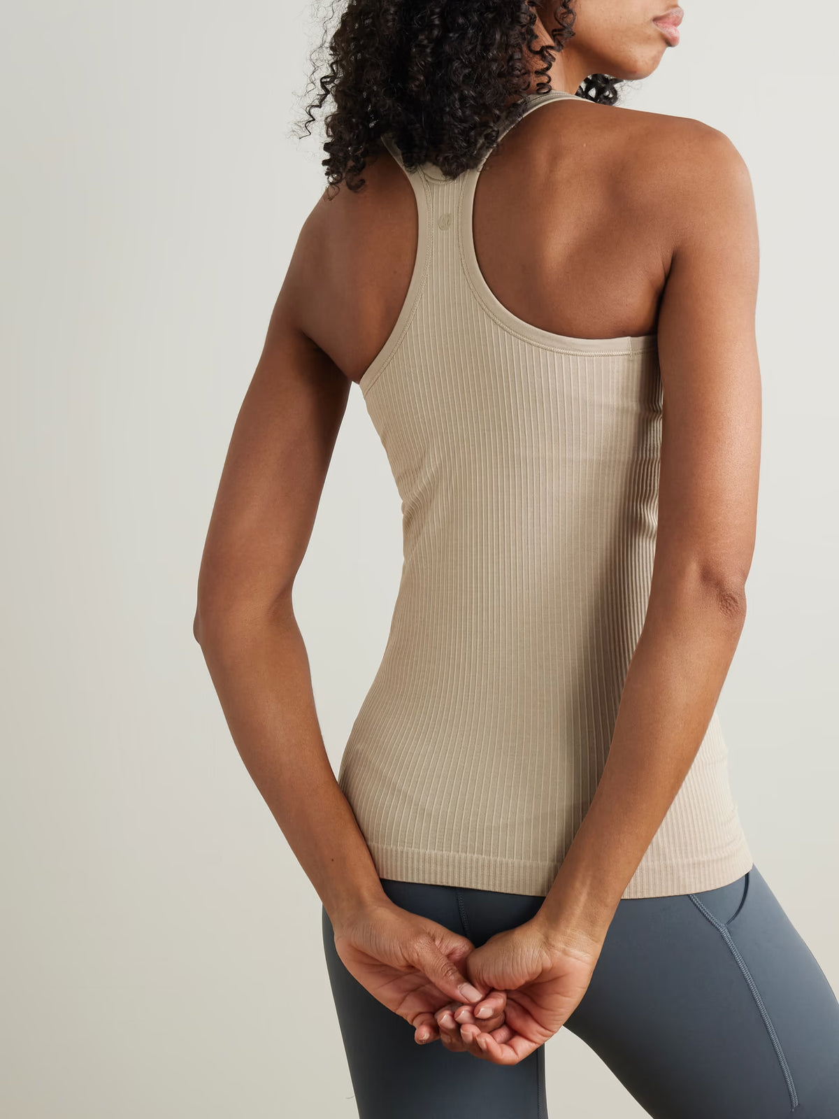 lululemon - Yoga Ebb To Street Ribbed Tank - Brown