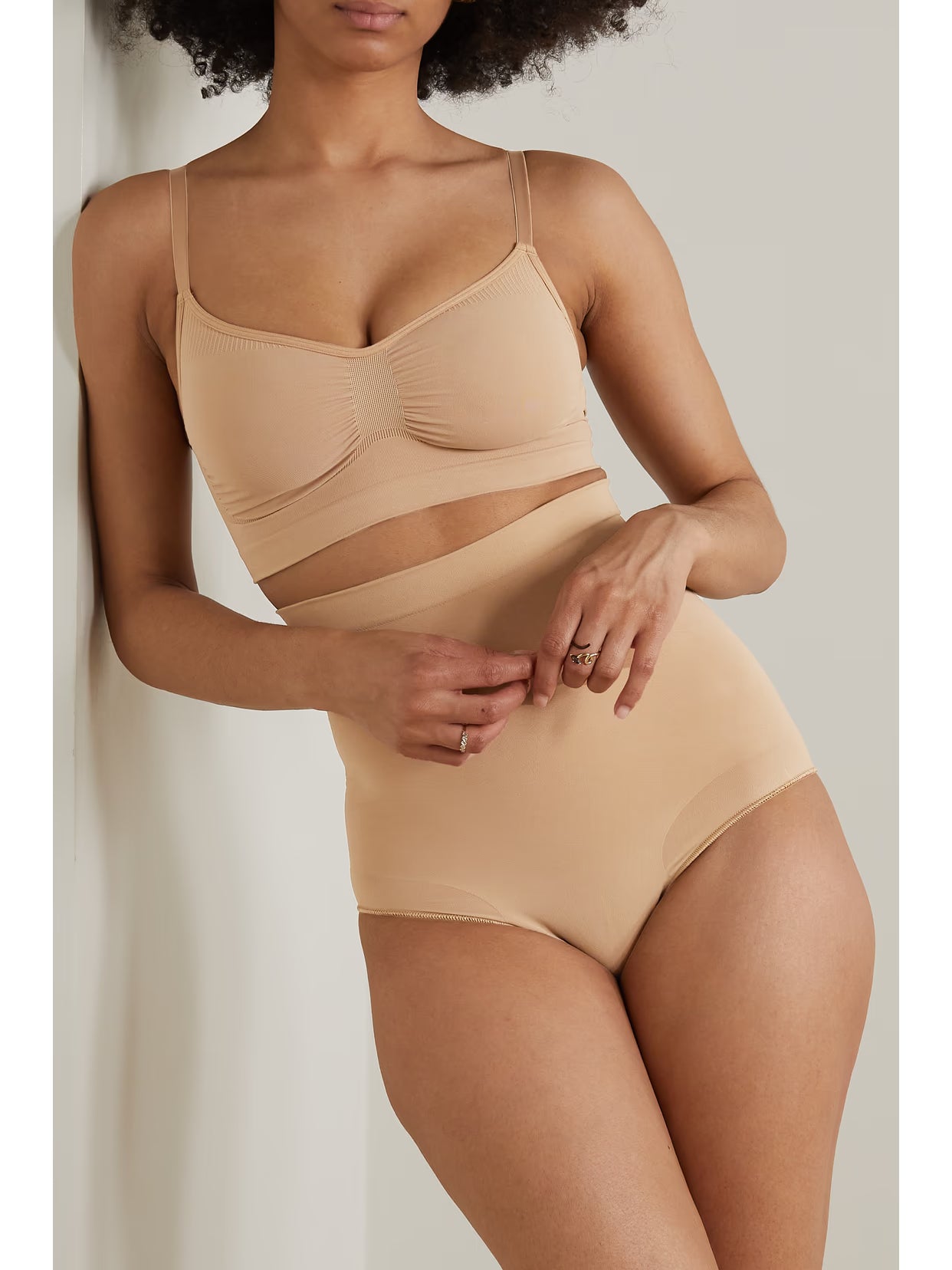 SKIMS - Seamless Sculpt Bralette - Ochre