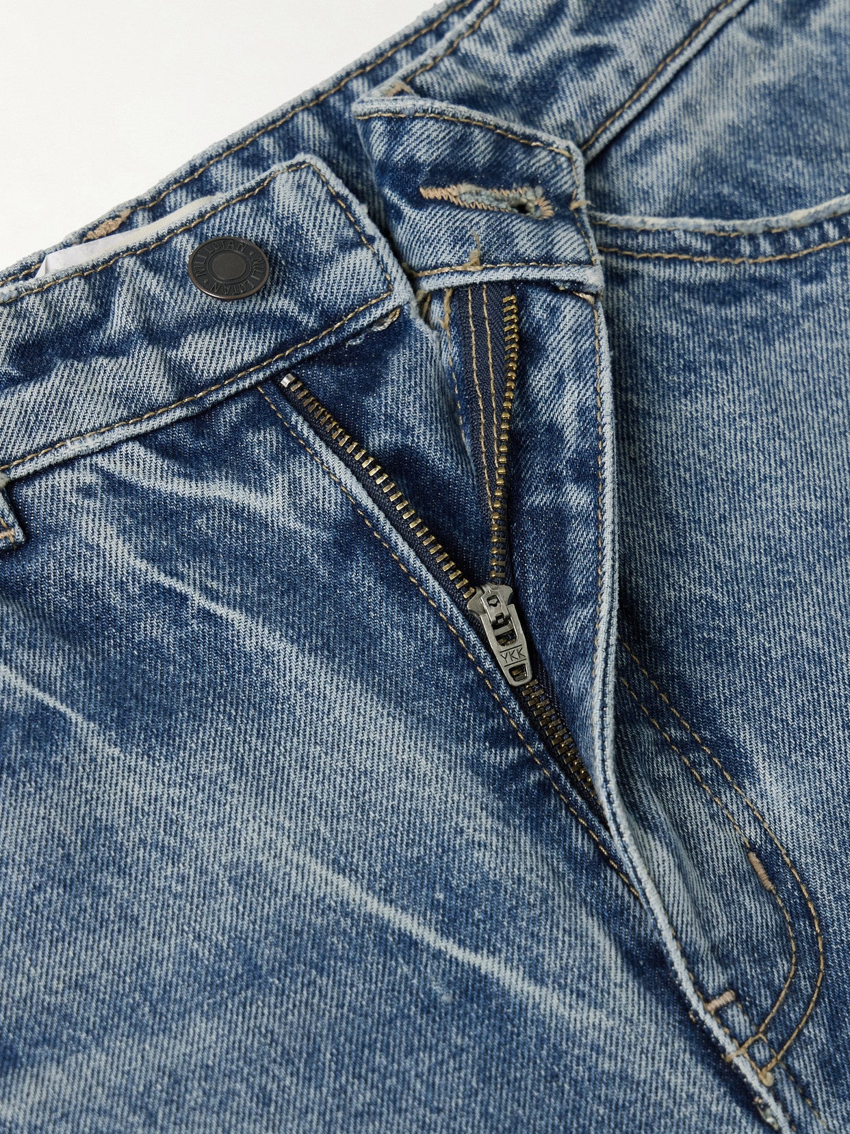 Nili Lotan - Otis Mid-rise Barrel-leg Jeans - Blue