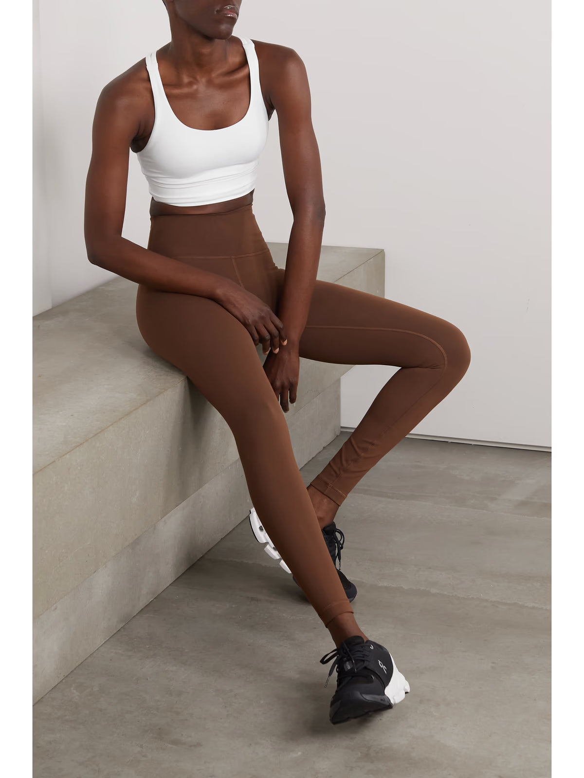 lululemon - Energy Longline Luxtreme Sports Bra - White