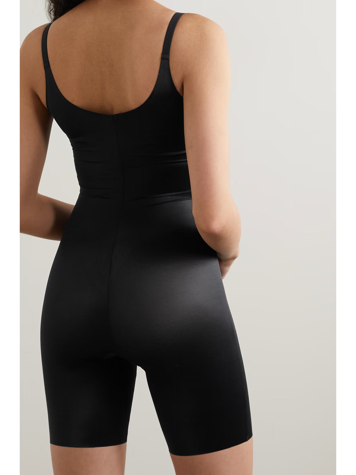 Spanx - Spanxshape Invisible Open-bust Bodysuit - Black