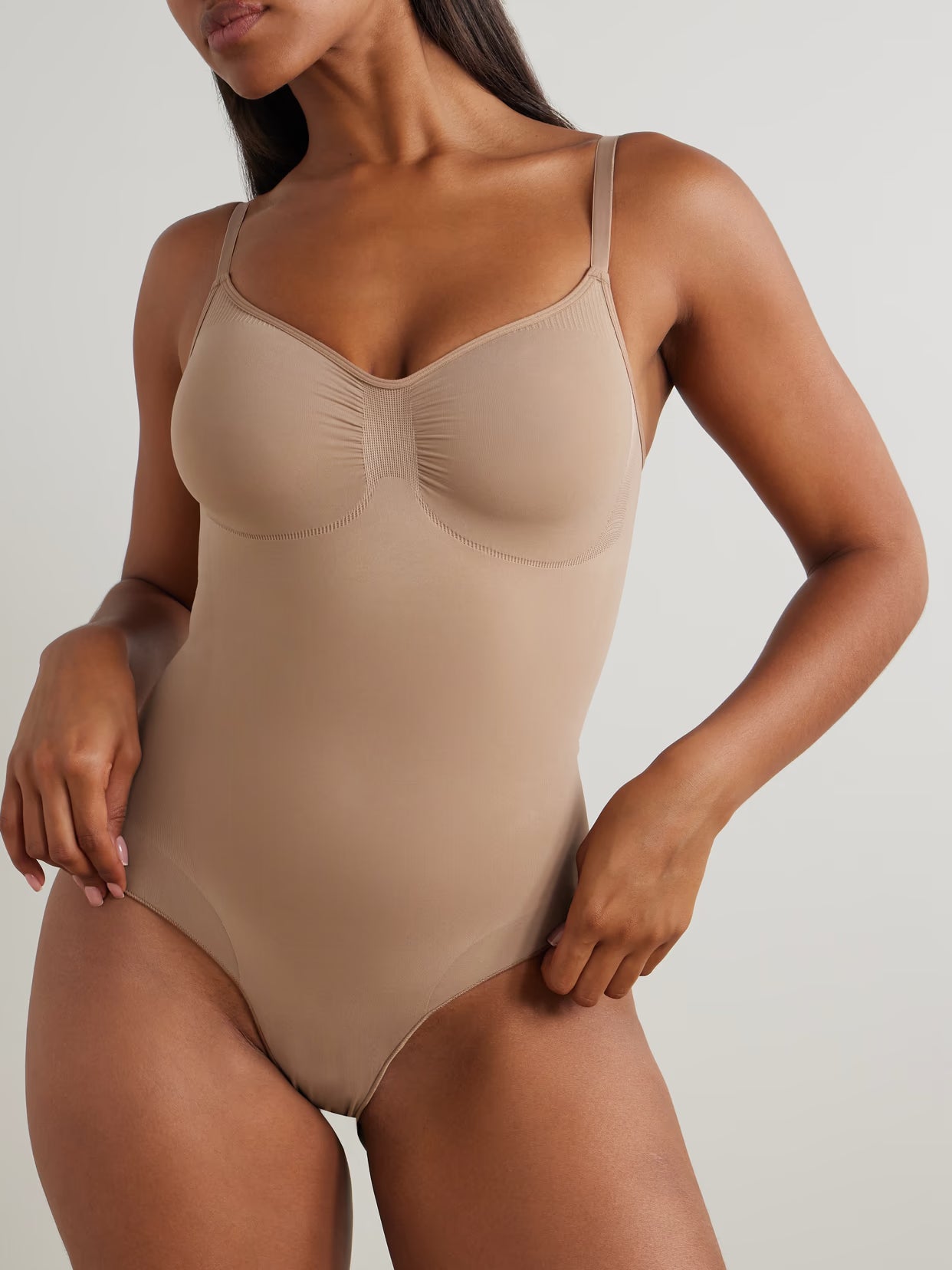 SKIMS - Seamless Sculpt Brief Bodysuit - Sienna