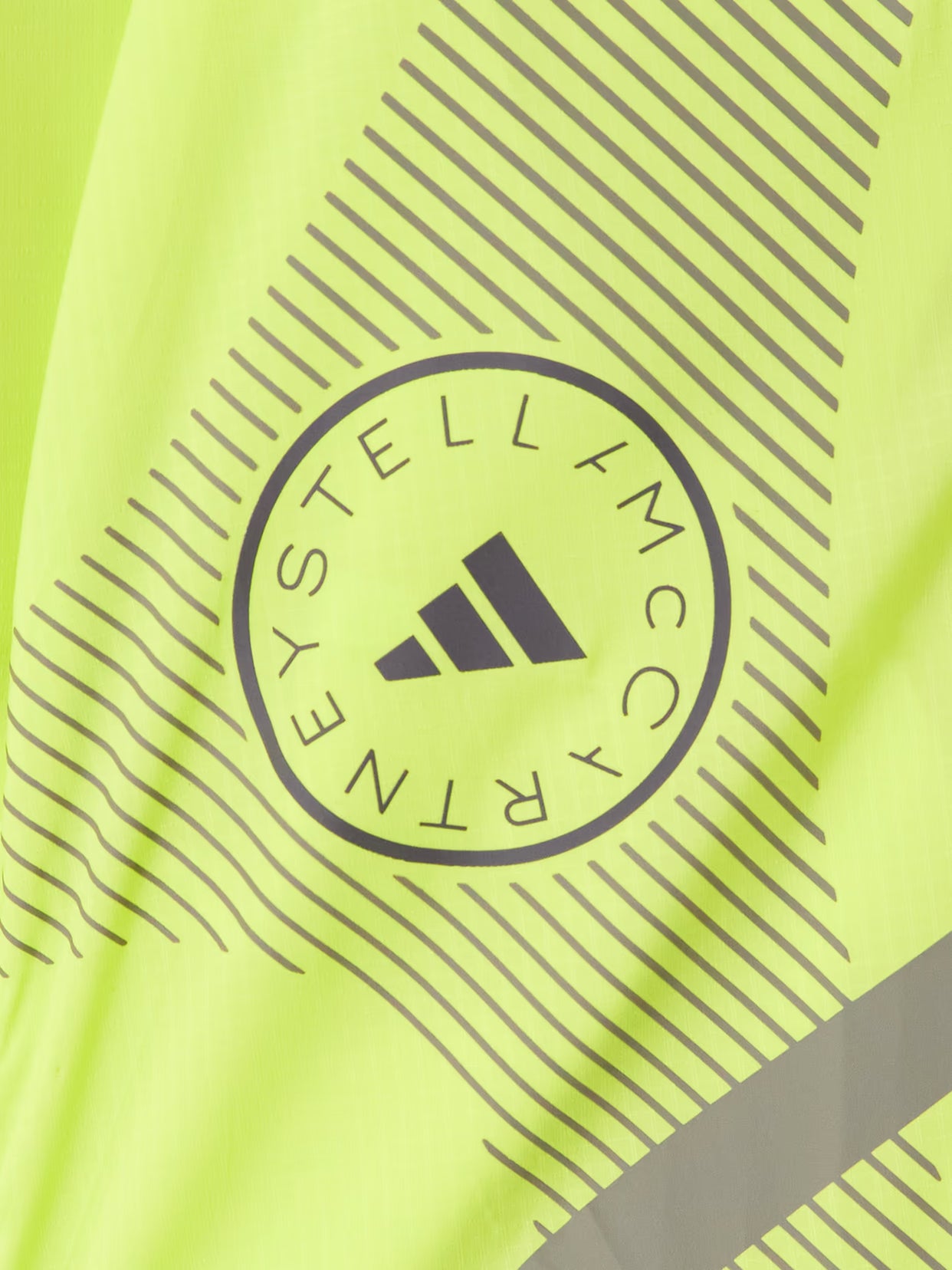 adidas by Stella McCartney - Truepace Hooded Neon Recycled-shell Track Jacket - Green