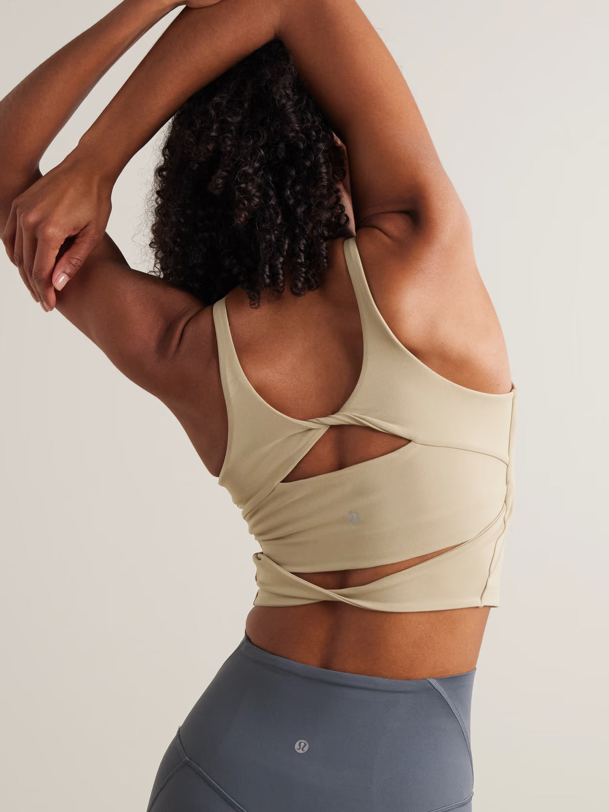 lululemon - Yoga Twist-back C/d Align Tank - Neutrals