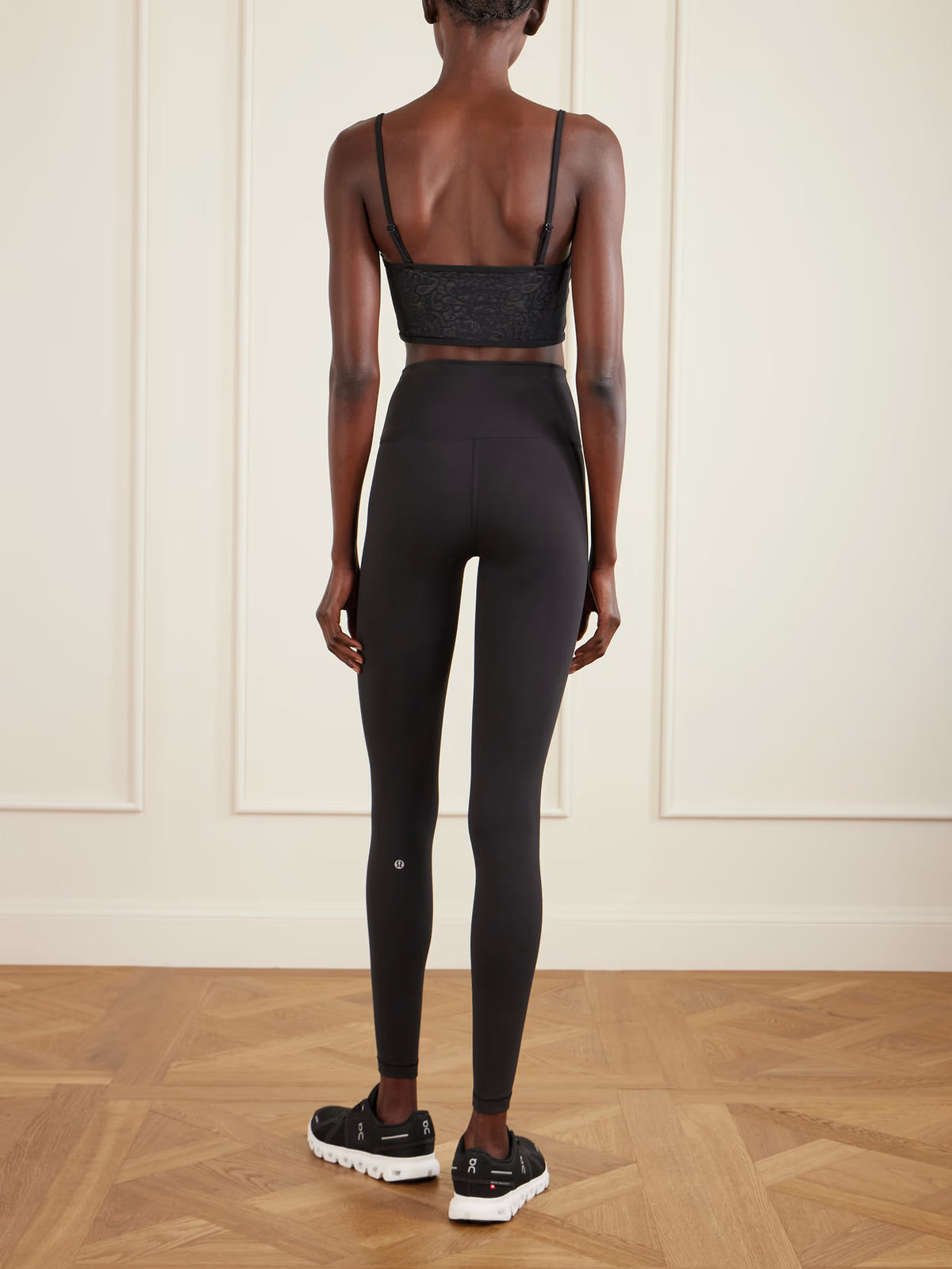 lululemon - Mesh-trimmed Nulu Sports Bra - Black