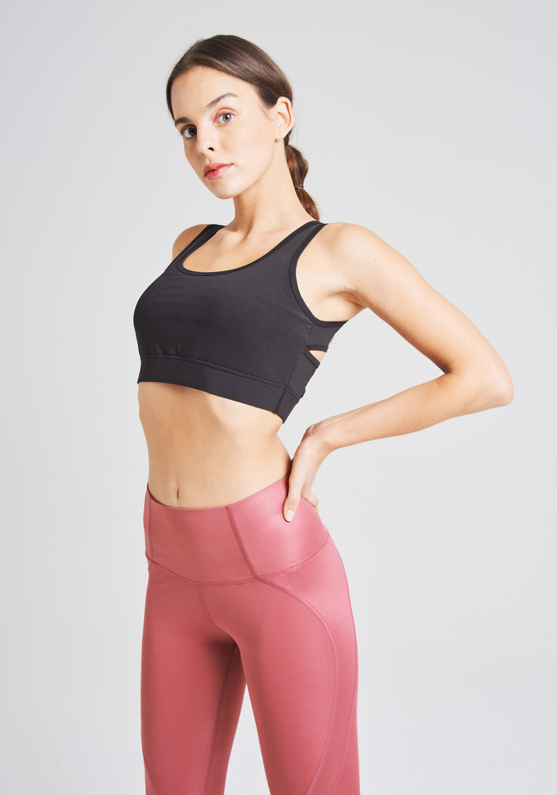 fasheon Red High Waisted Sports Leggings